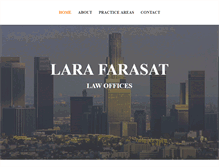 Tablet Screenshot of larafarasat.com